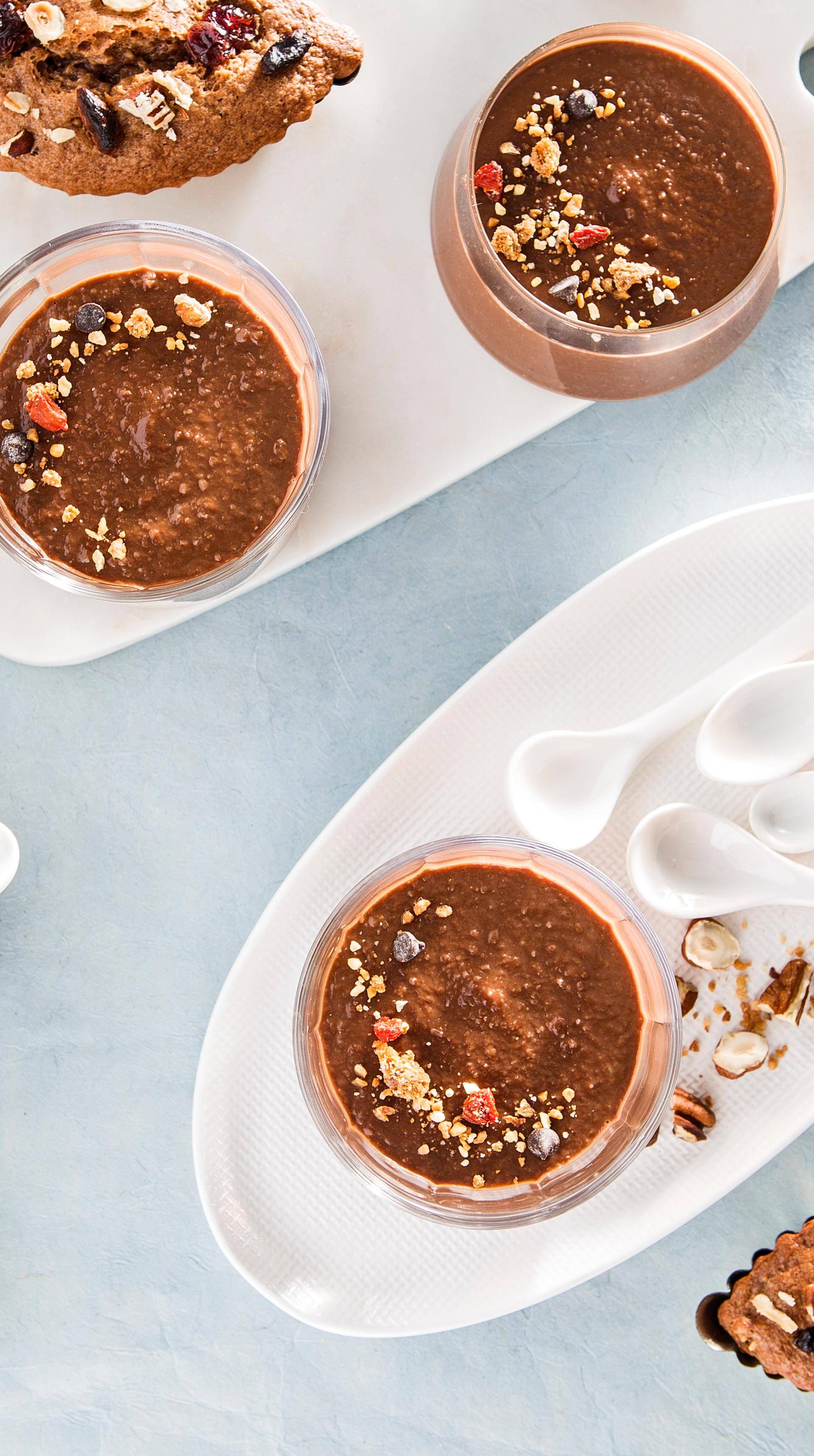 Crémeux cacao au chou-fleur - Recette Cookeo | Moulinex