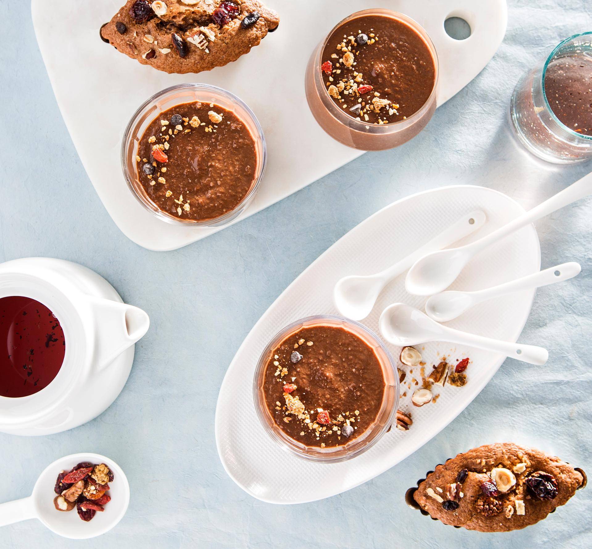 Crémeux cacao au chou-fleur - Recette Cookeo | Moulinex