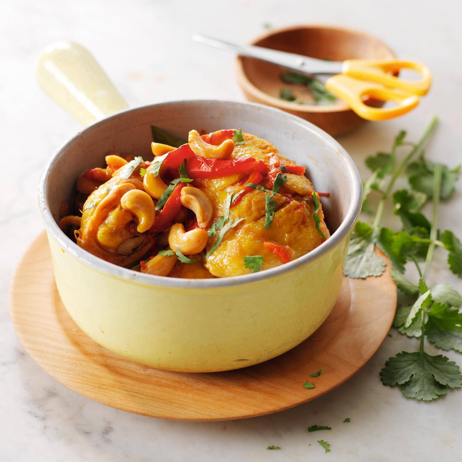 Poulet aux noix de cajou - Recette Cook'in One | Moulinex