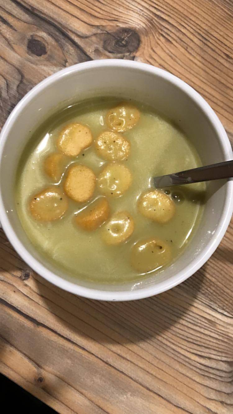 Soupe de courgettes et brocolis - Recette Companion Connect XL | Moulinex