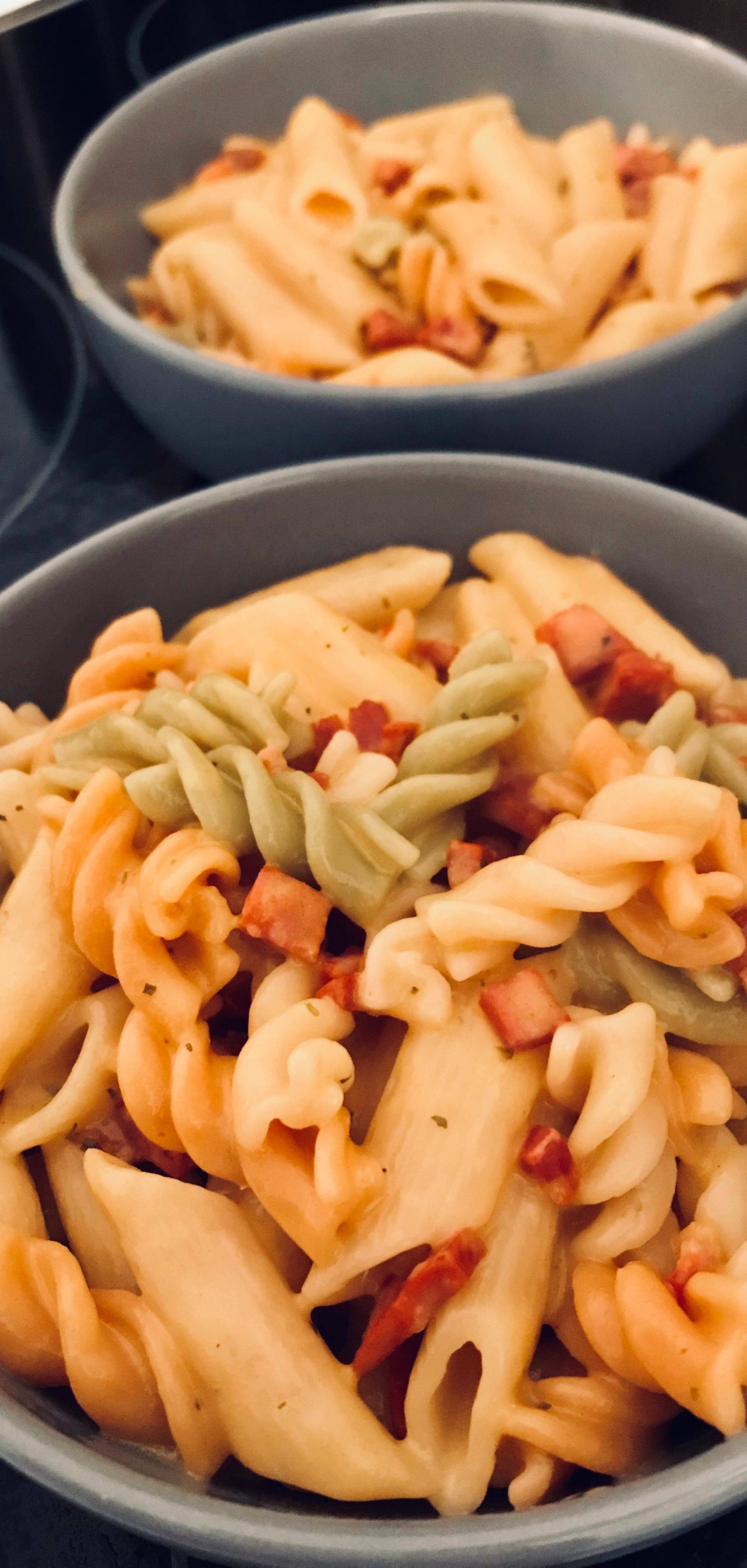 One pot pasta chorizo poivrons - Recette Cookeo | Moulinex