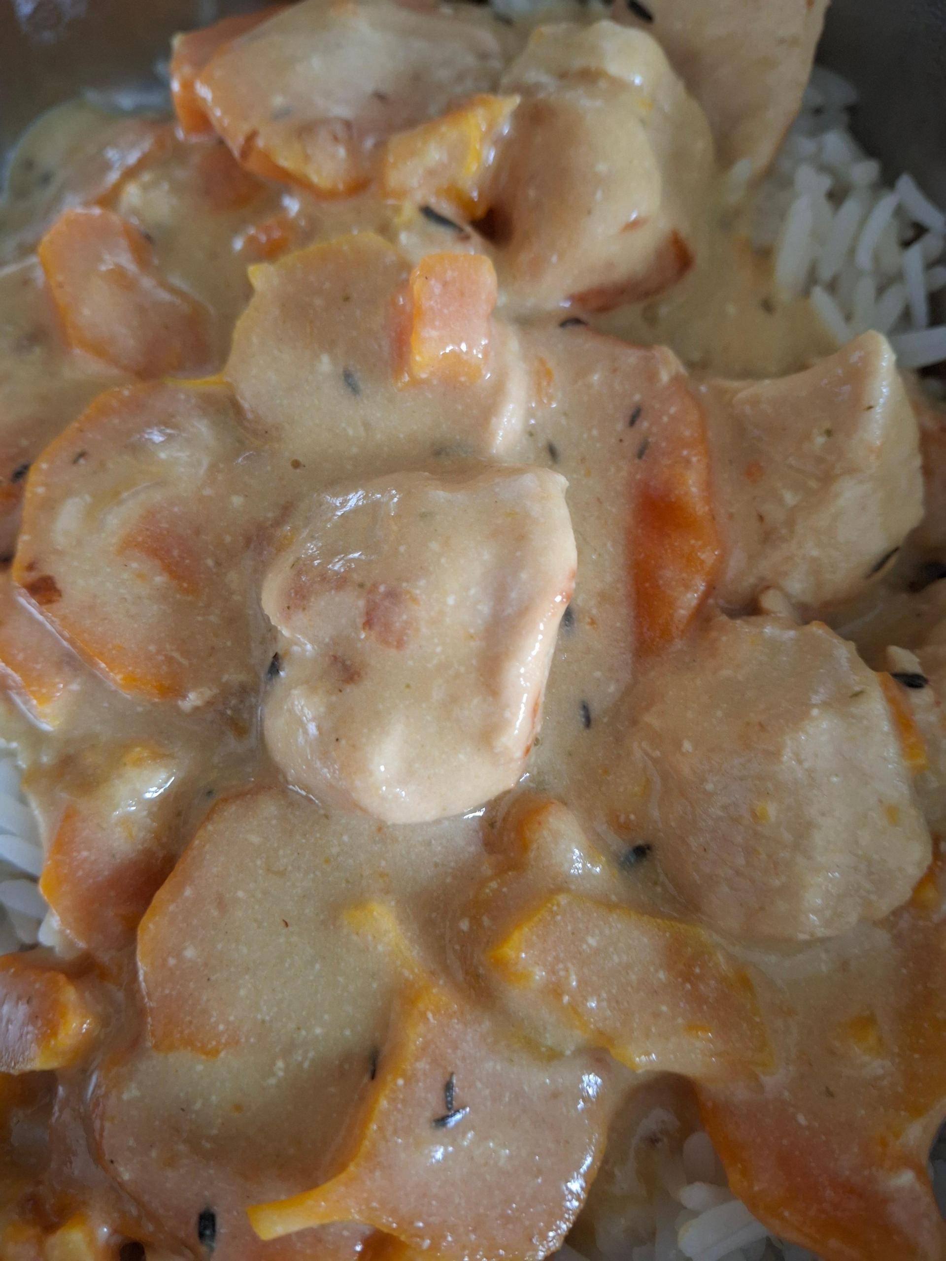 Blanquette poulet carottes - Recette Cookeo | Moulinex