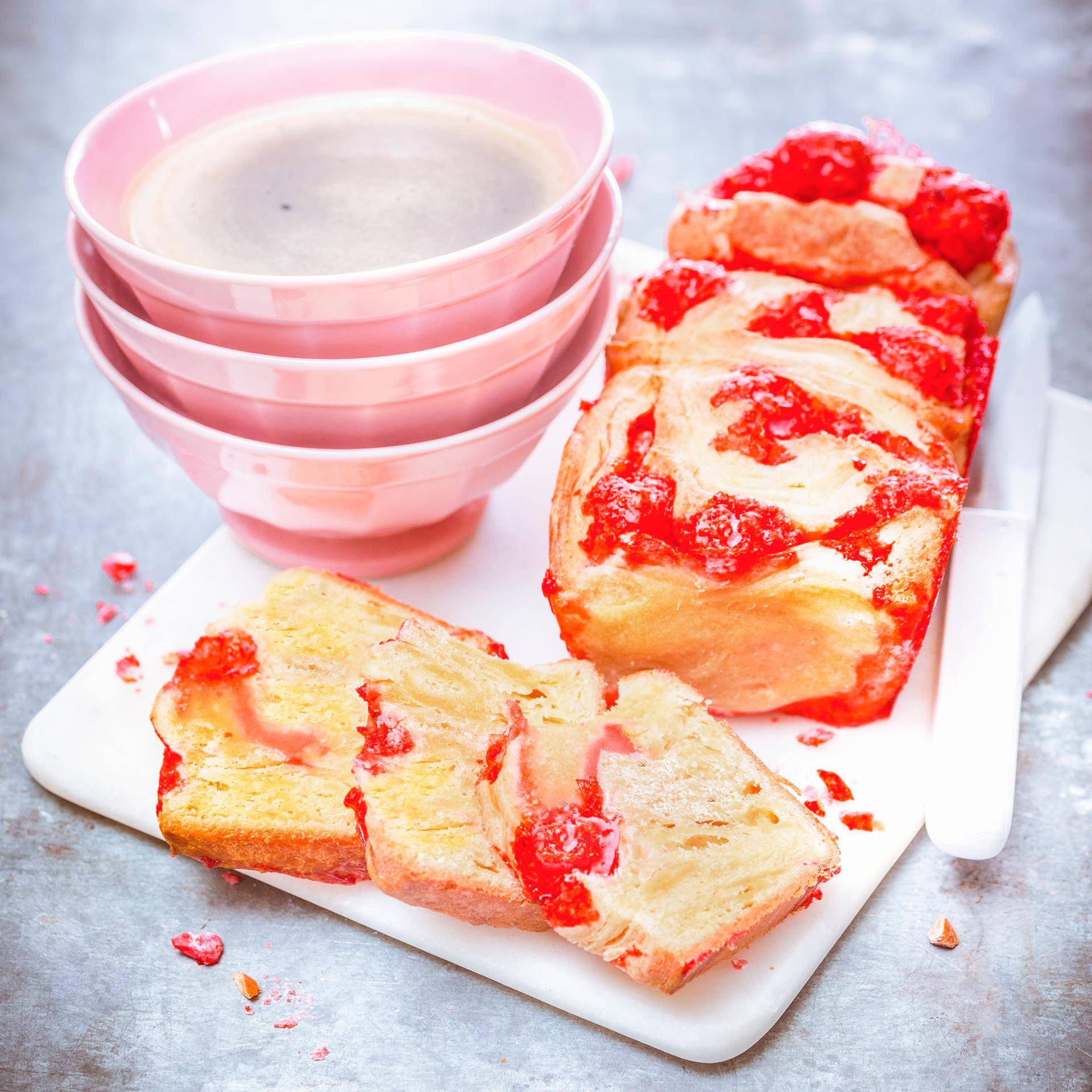 Brioche moelleuse aux pralines roses - Recette Companion | Moulinex