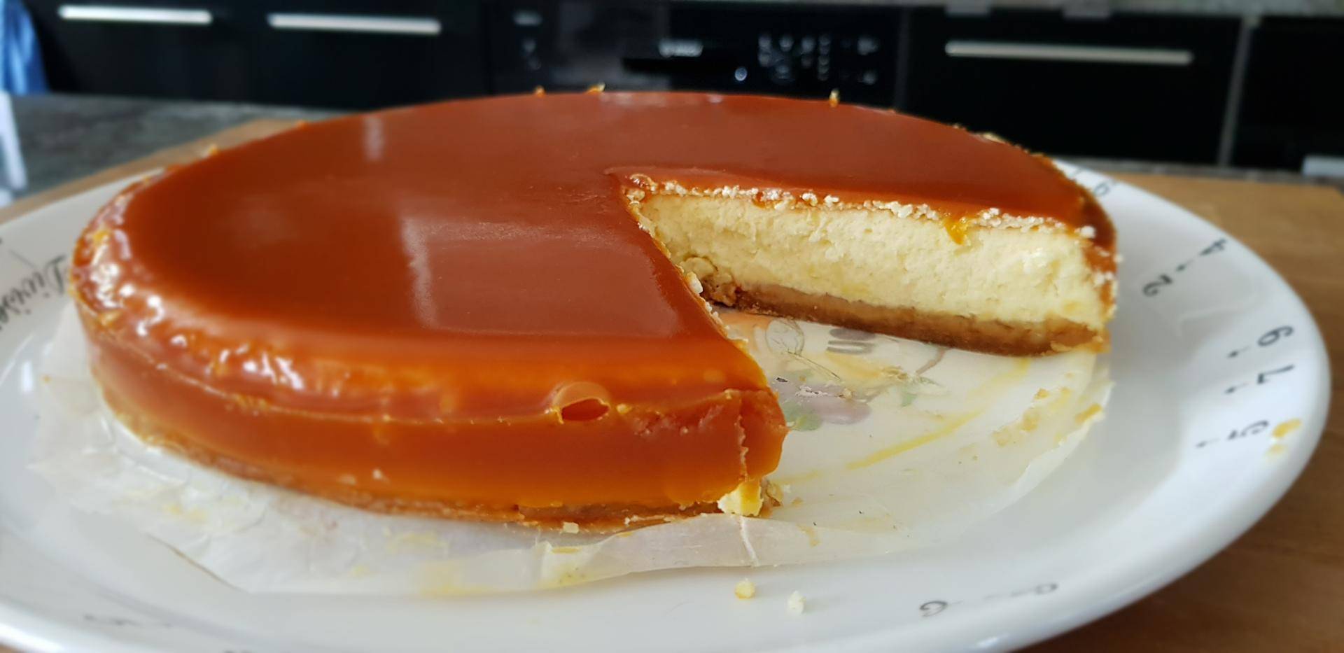 Cheesecake caramel beurre salé - Recette Companion XL | Moulinex