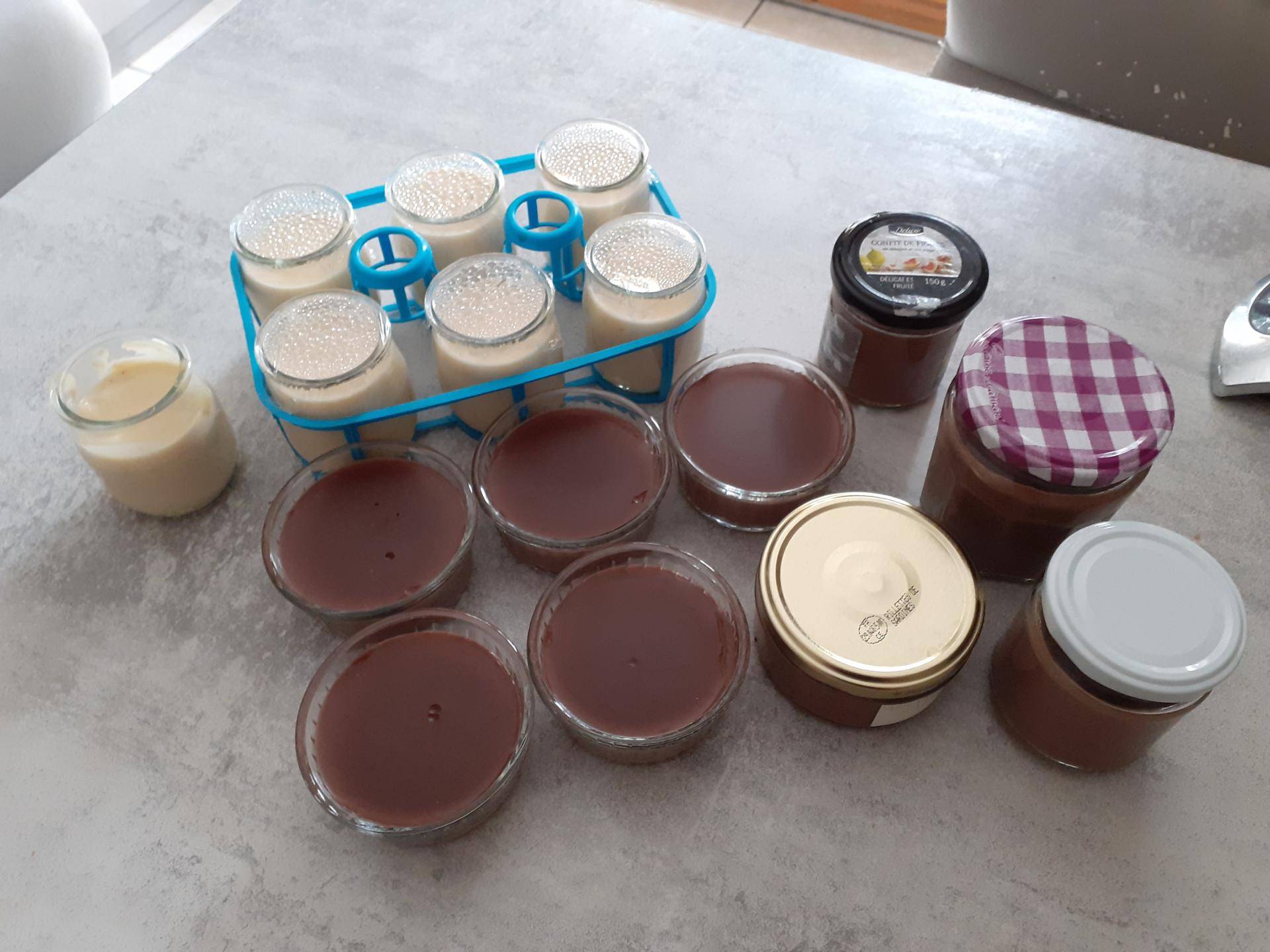 Crème vanille façon Danette - Recette Companion XL | Moulinex