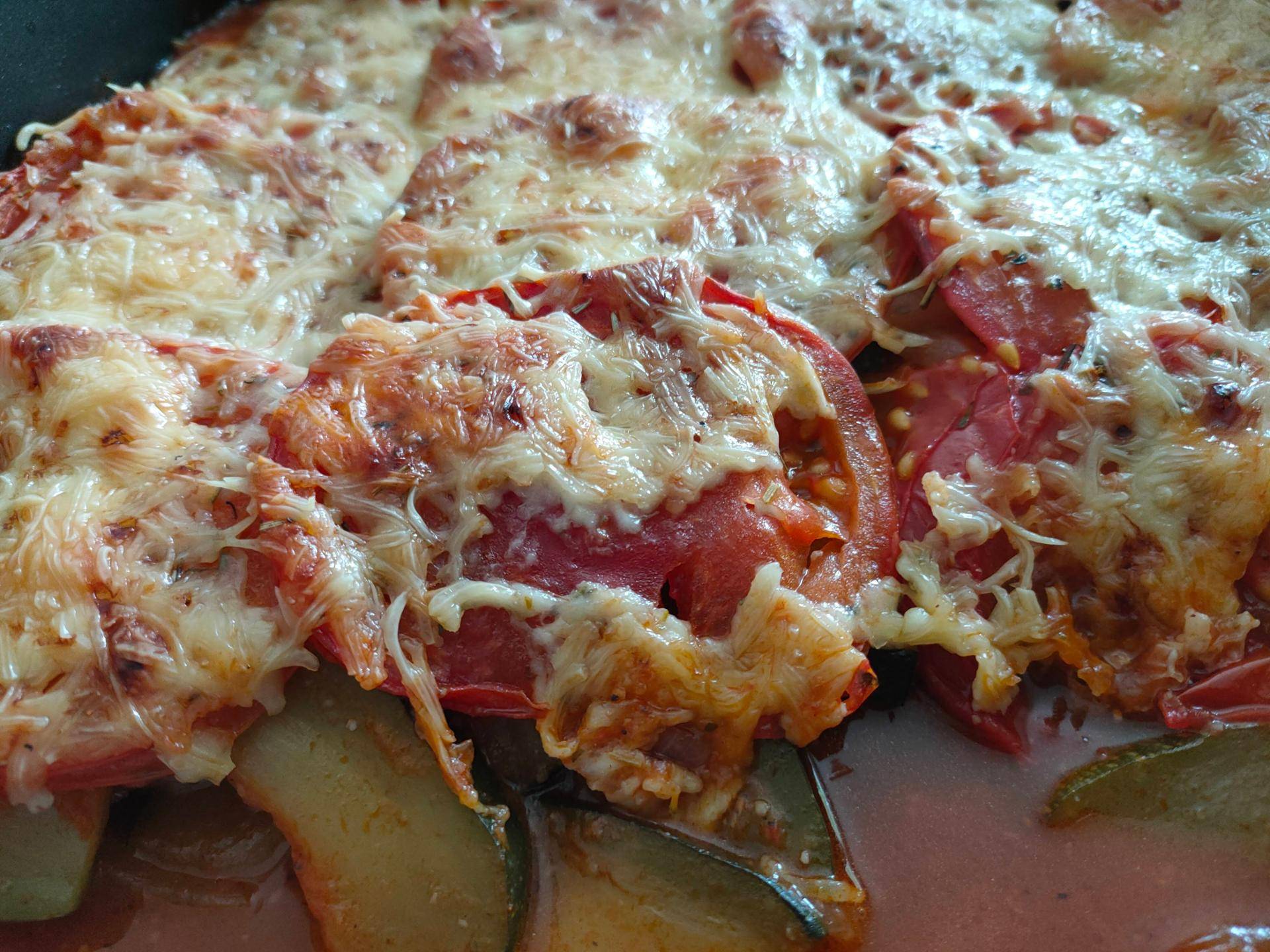 Gratin de courgettes sauce tomate - Recette Cookeo | Moulinex
