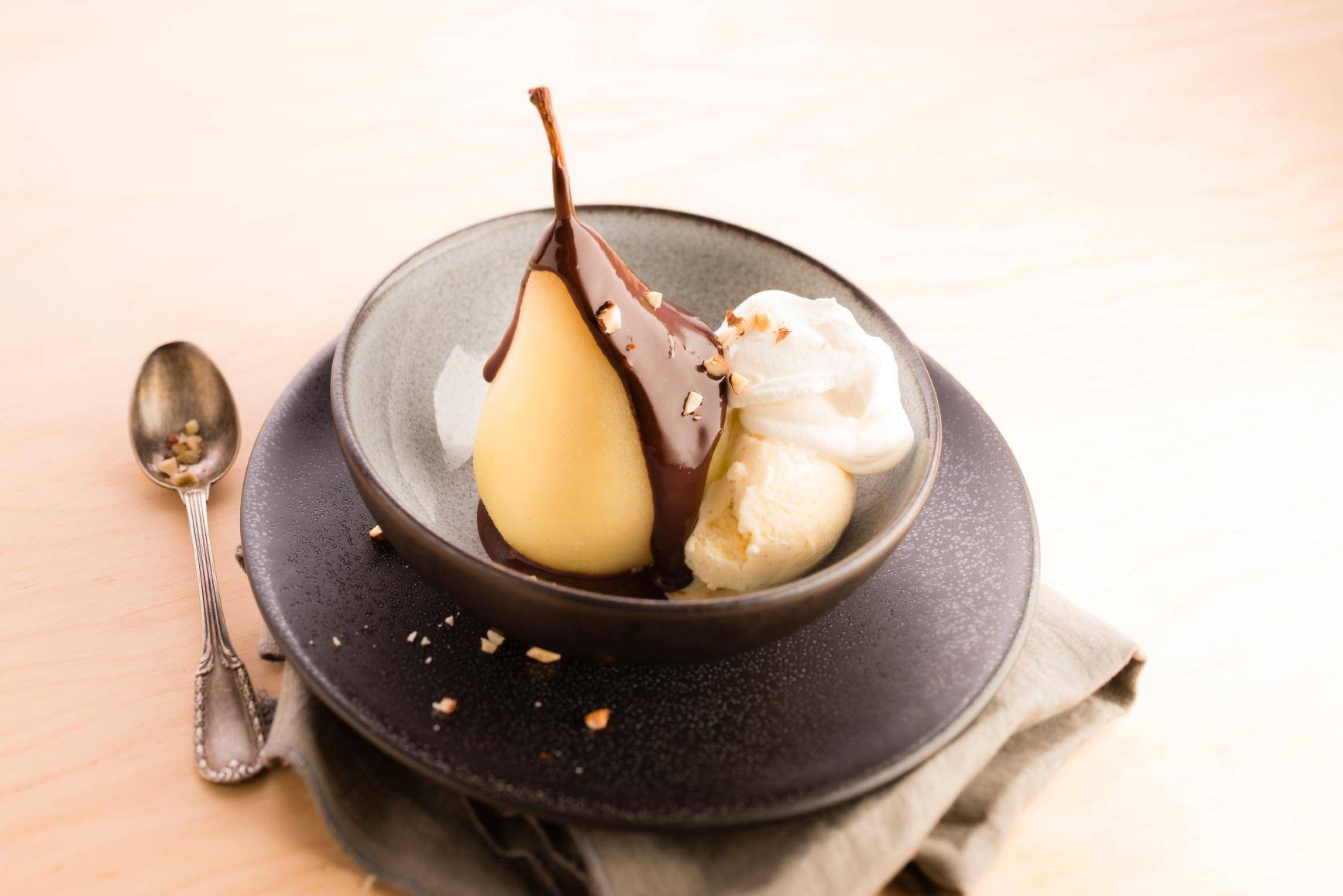 Poires belle-Hélène - Recette Cookeo | Moulinex