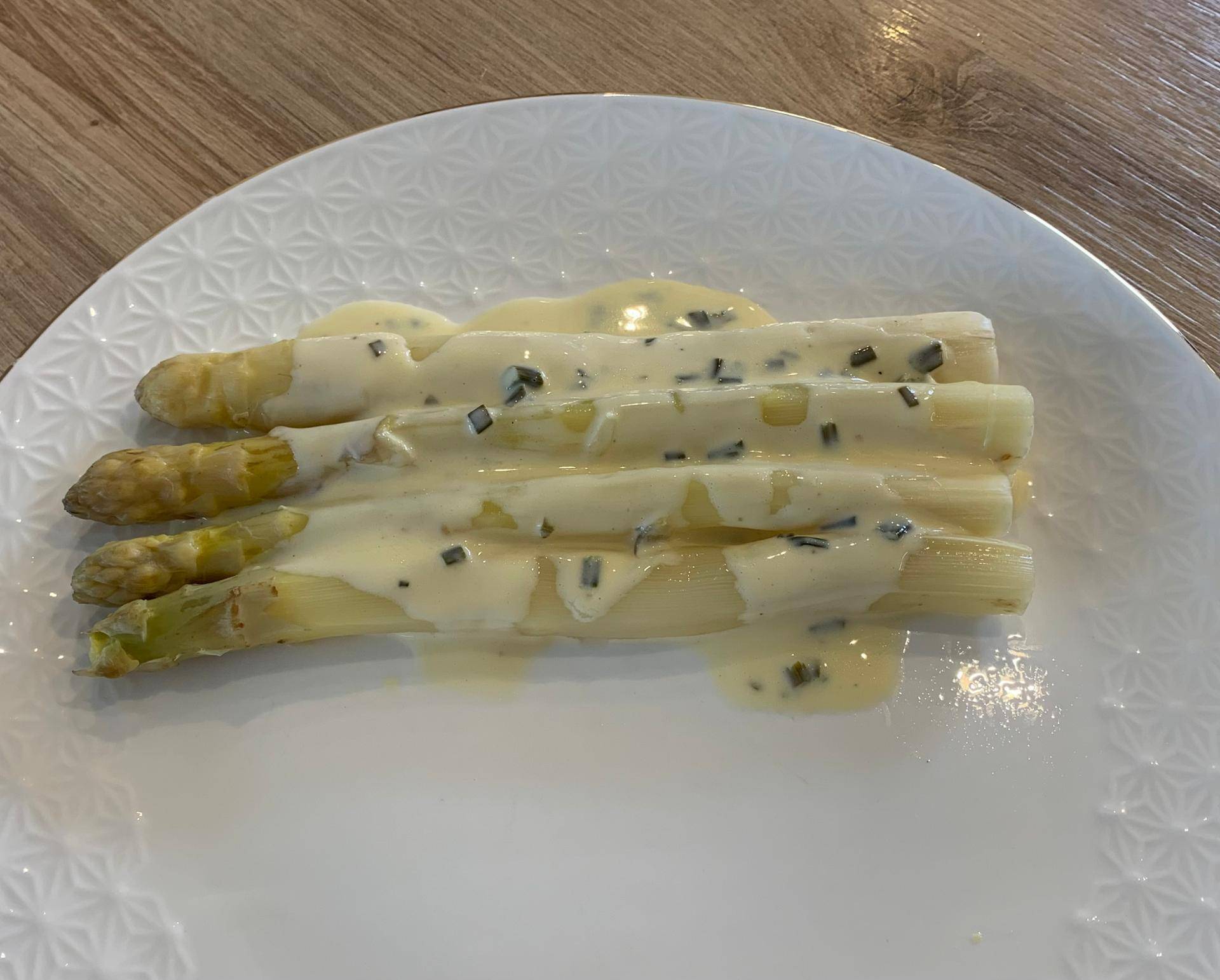 Asperges et sauce au citron - Recette Companion Connect XL | Moulinex