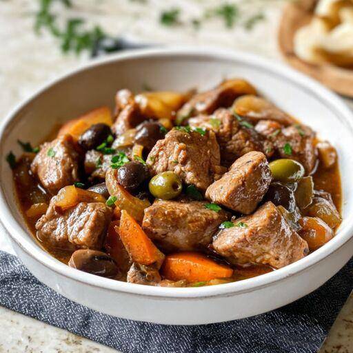 Kalfssauté met olijven - Recette Cookeo | Moulinex