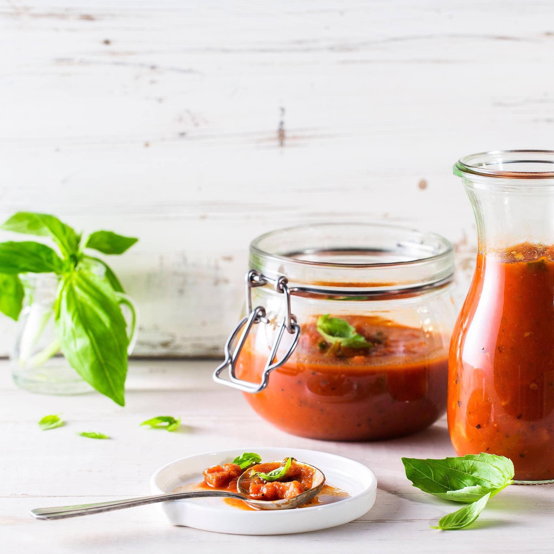 Sauce tomates aux lardons - Recette Companion | Moulinex