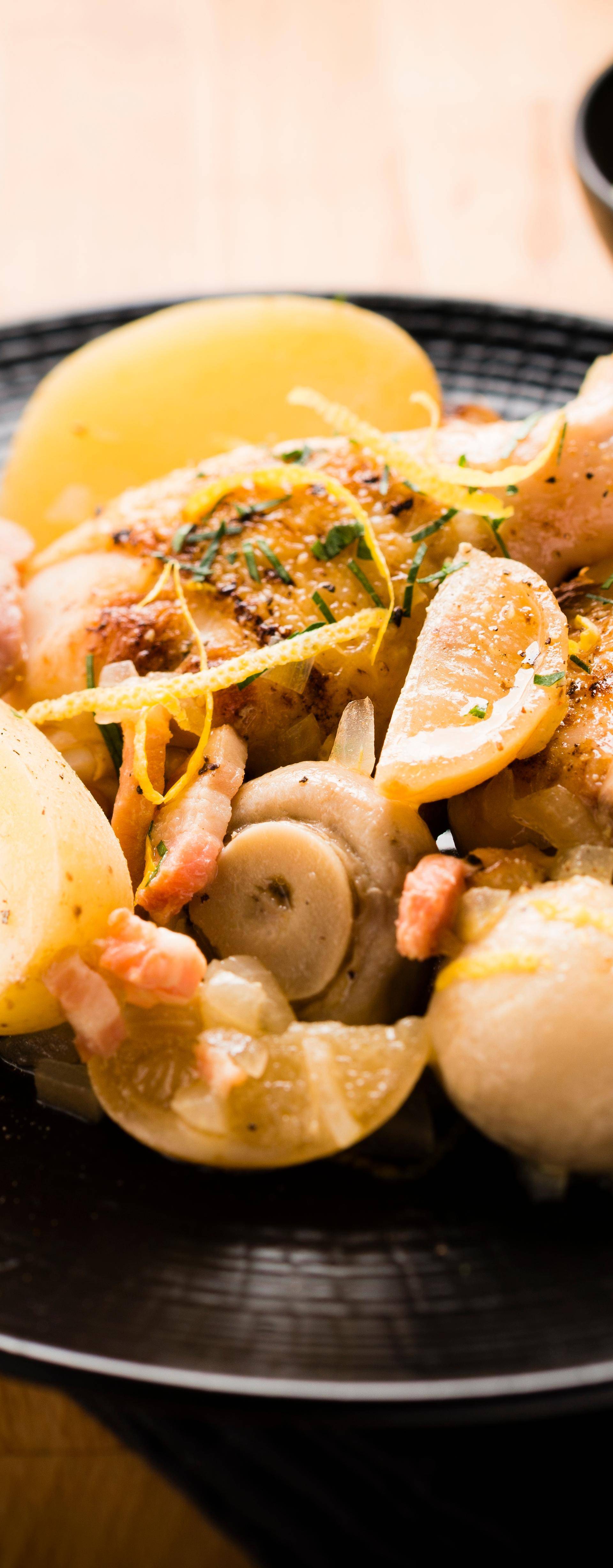 Poulet au citron et riz - Recette Cookeo | Moulinex