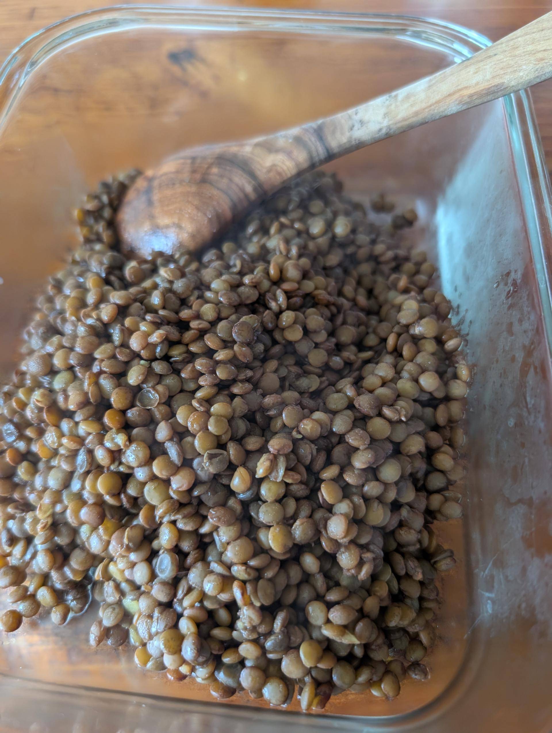 Lentilles vertes nature - Recette Cookeo | Moulinex