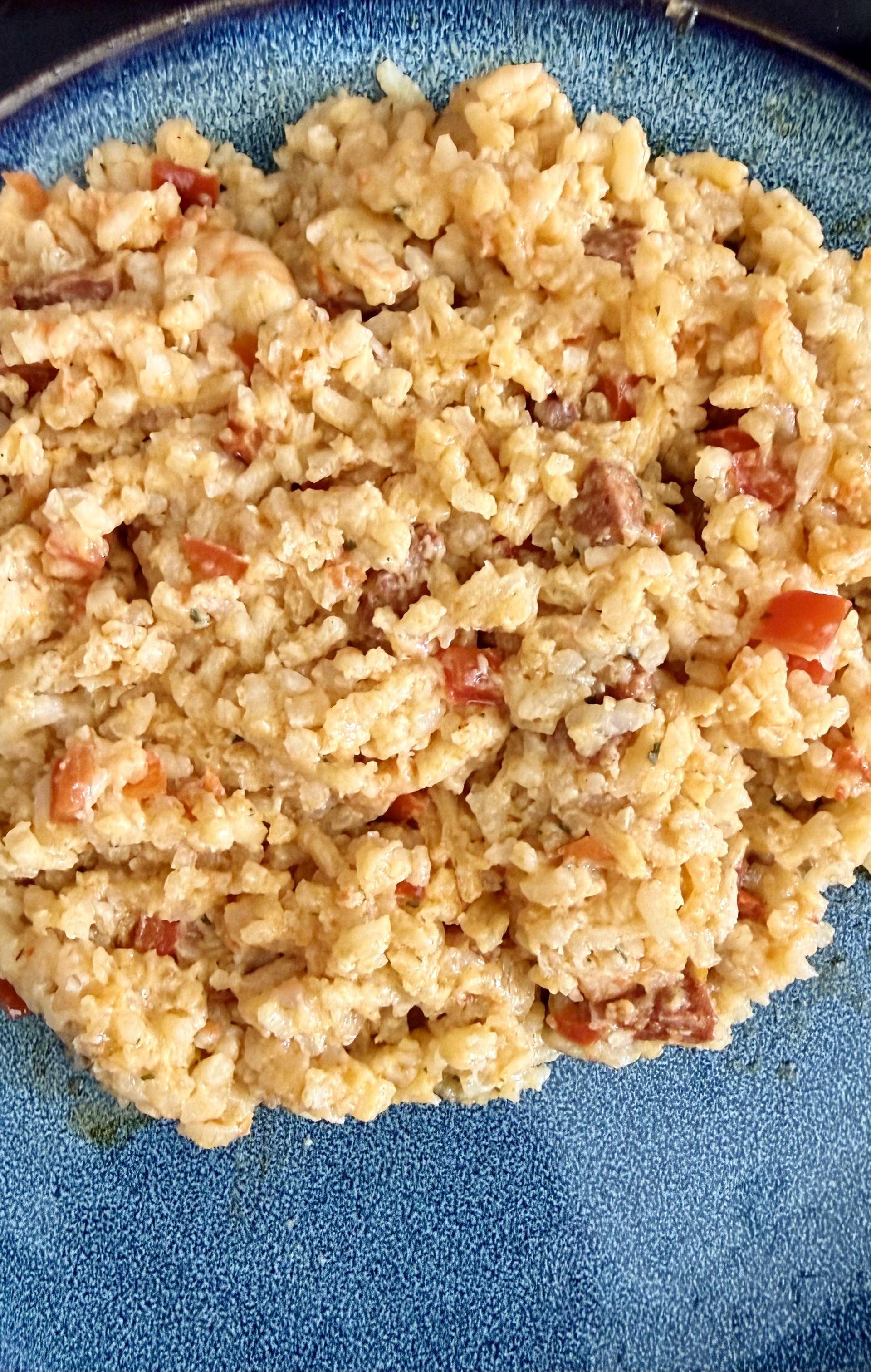 Risotto crevette chorizo poivron - Recette Companion Connect XL | Moulinex