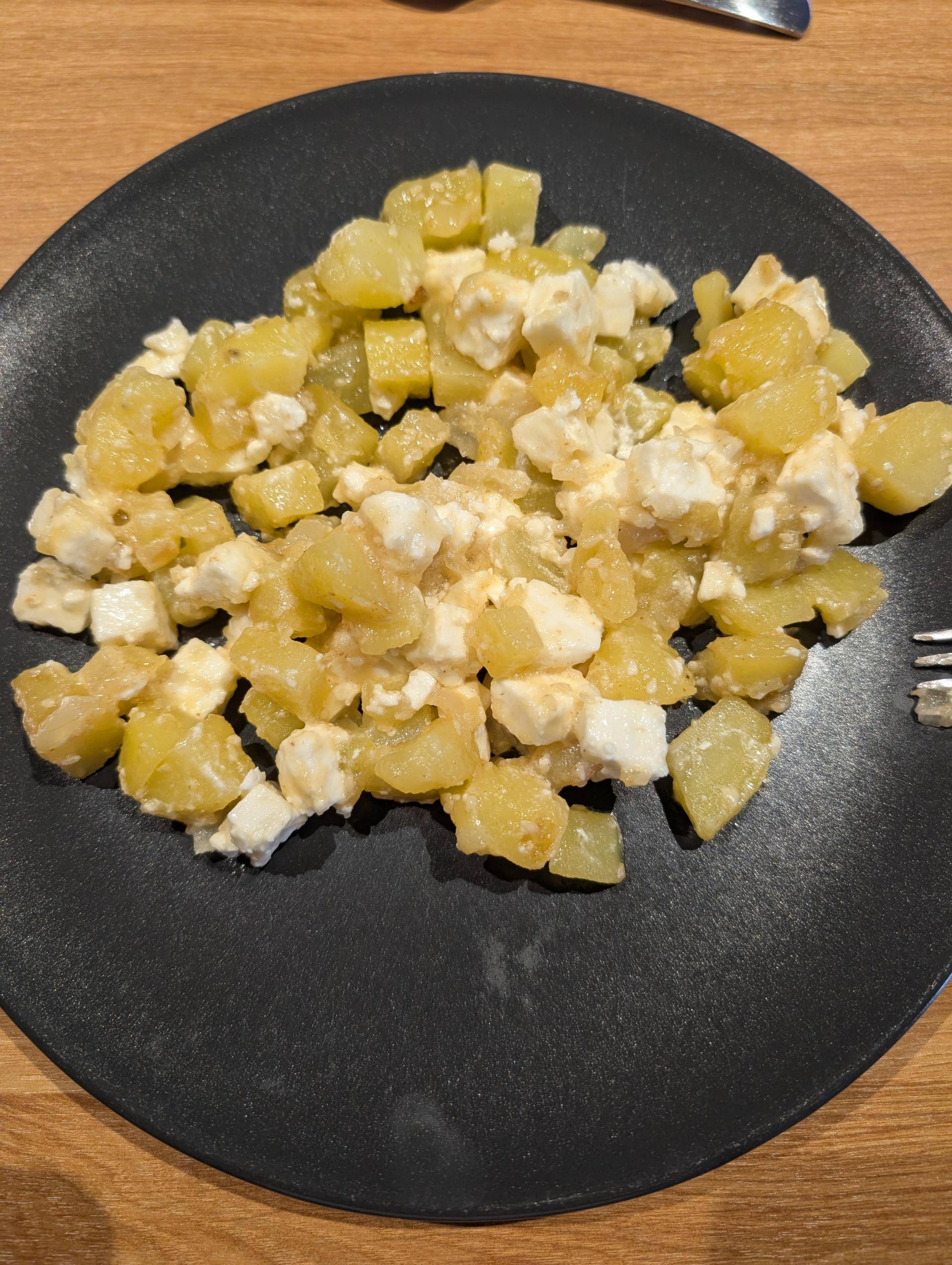 Salade chaude de pommes de terre feta - Recette Cookeo | Moulinex