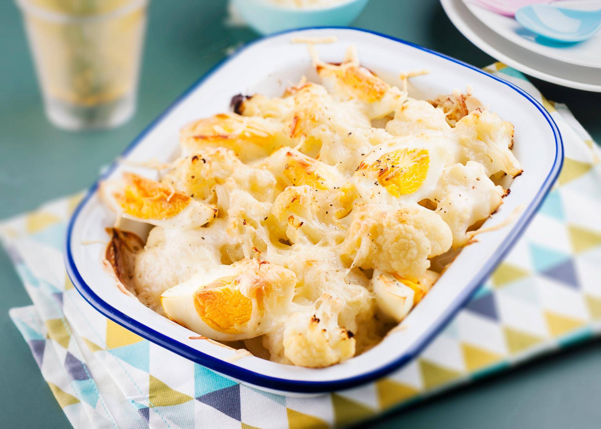 Chou-fleur à la sauce béchamel - Recette undefined | Moulinex