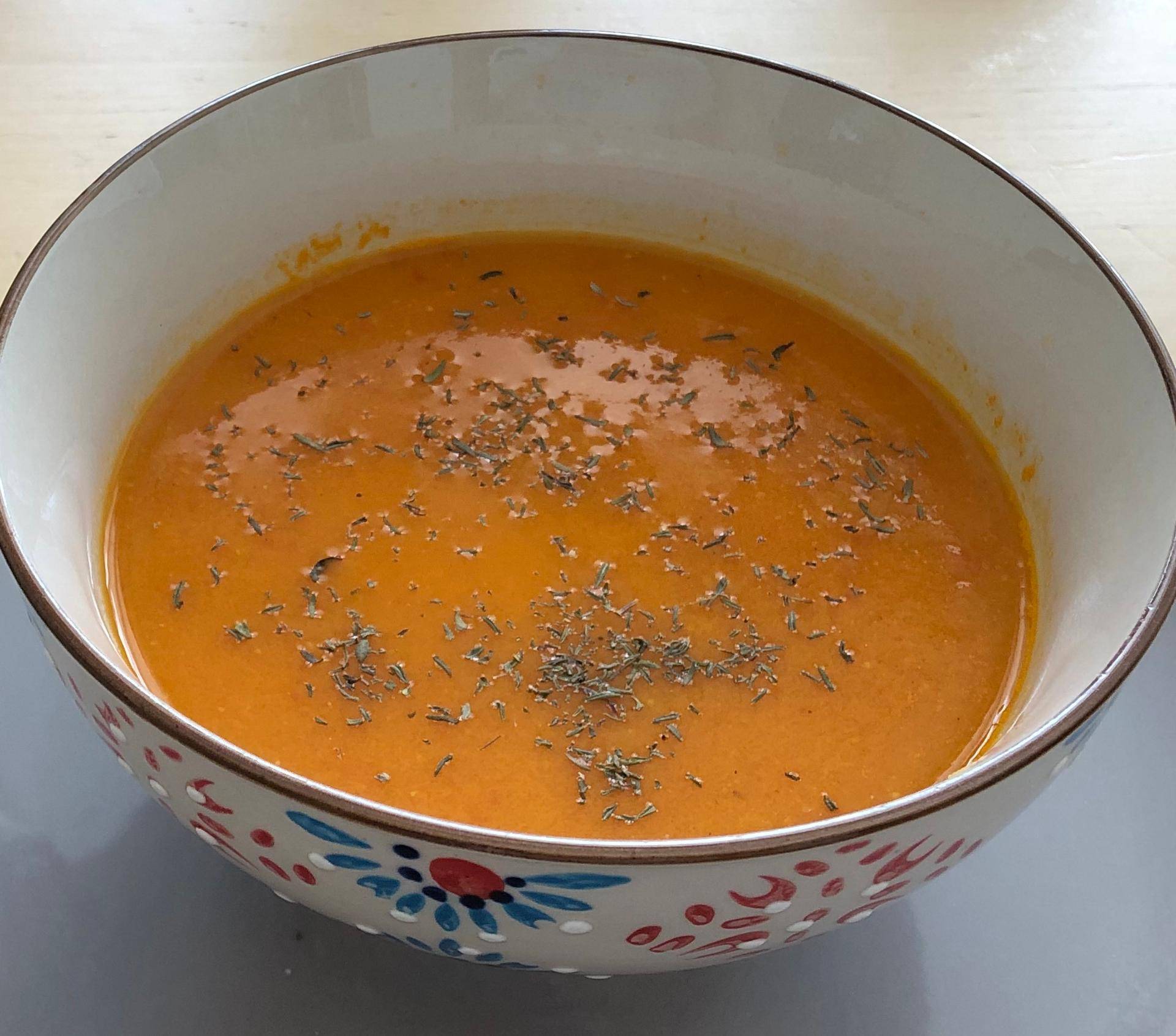 Tamatar ka shorba (soupe à la tomate indienne) - Recette Companion Connect XL | Moulinex