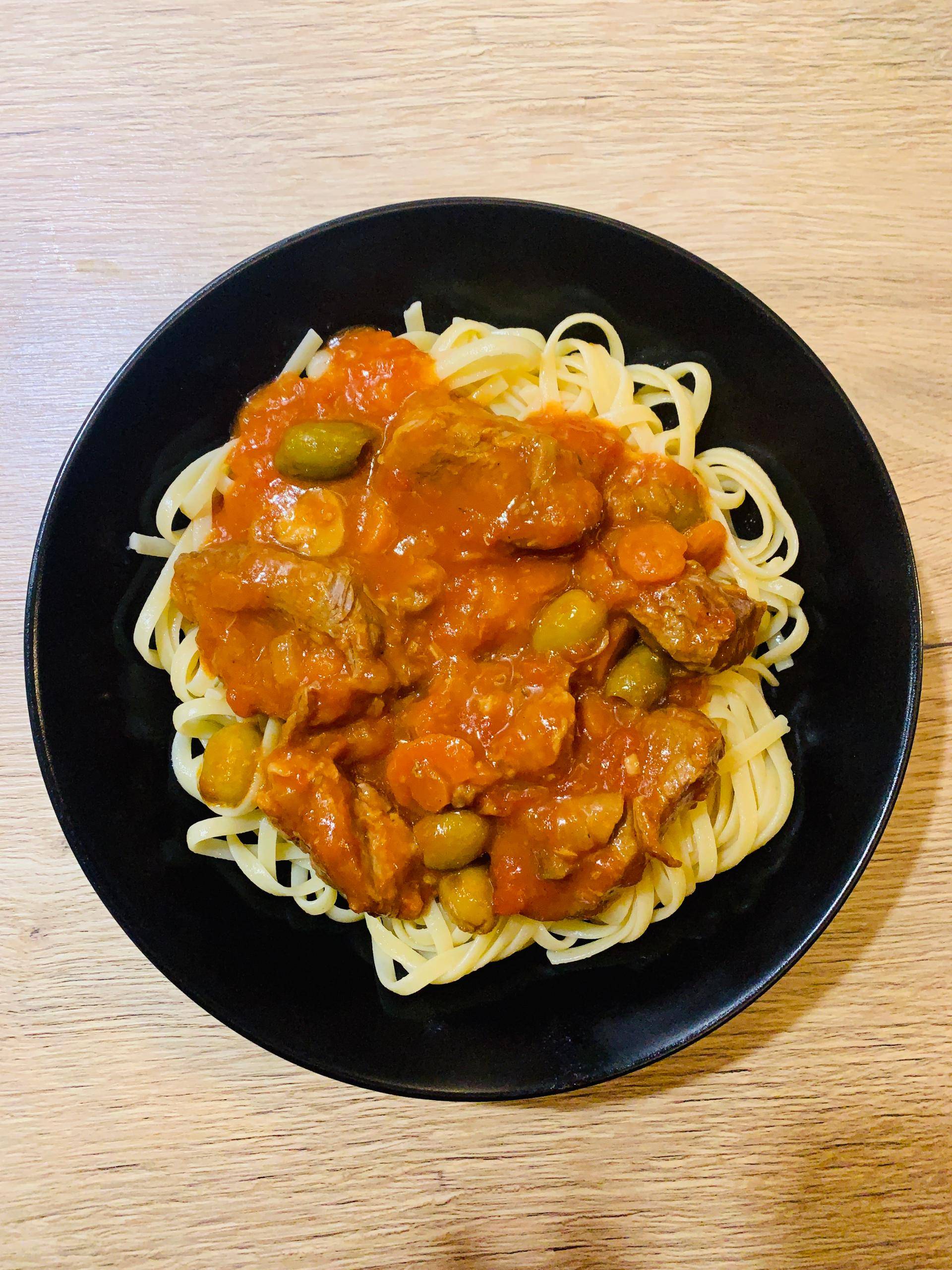Sauté de veaux aux olives façon corse - Recette Cookeo | Moulinex