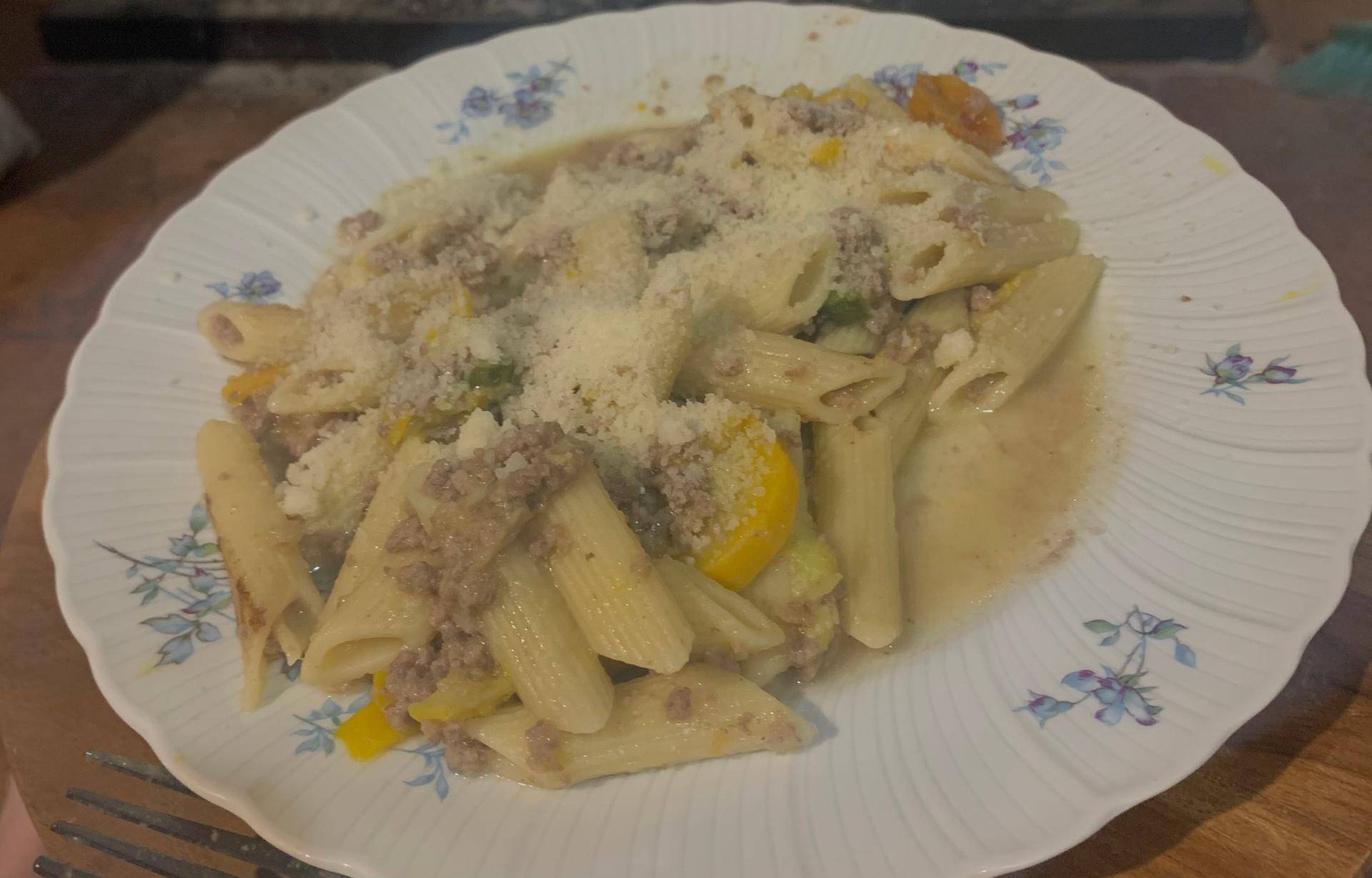 Penne courgettes viande hachée - Recette Cookeo | Moulinex