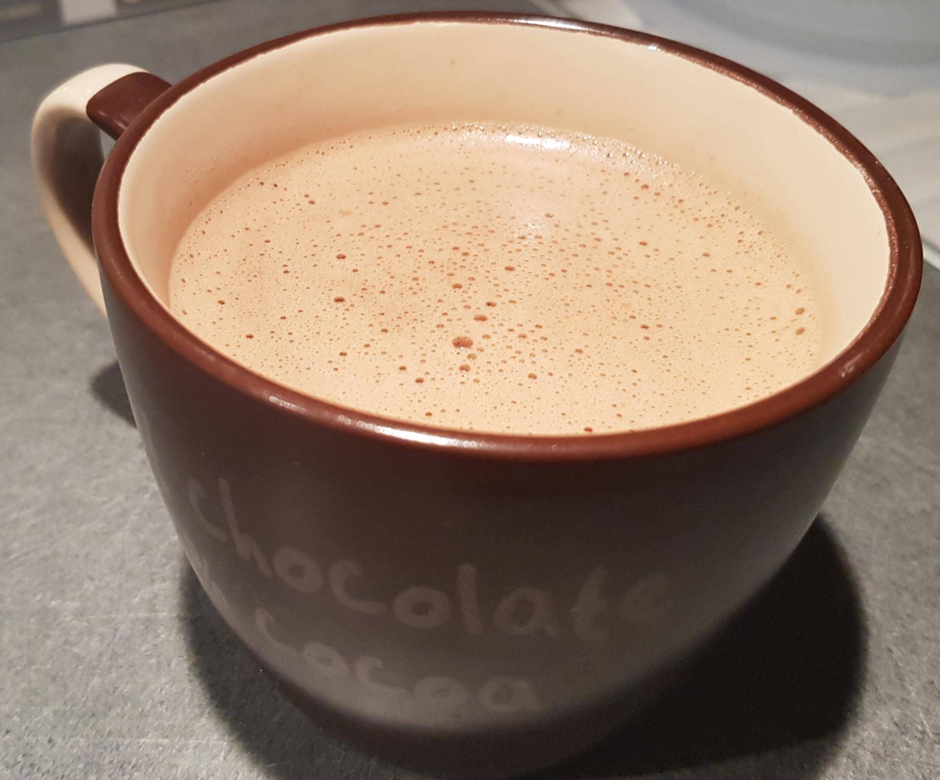 Chocolat chaud (faible IG) - Recette Companion Connect XL | Moulinex