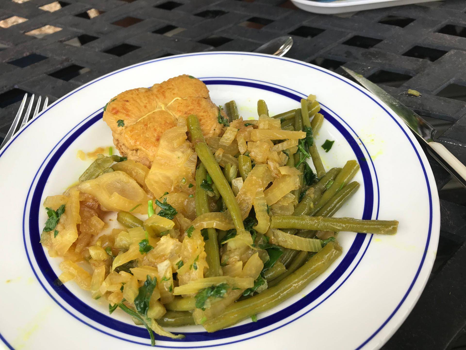 Paupiette de dinde, fenouil, haricot vert - Recette Cookeo | Moulinex