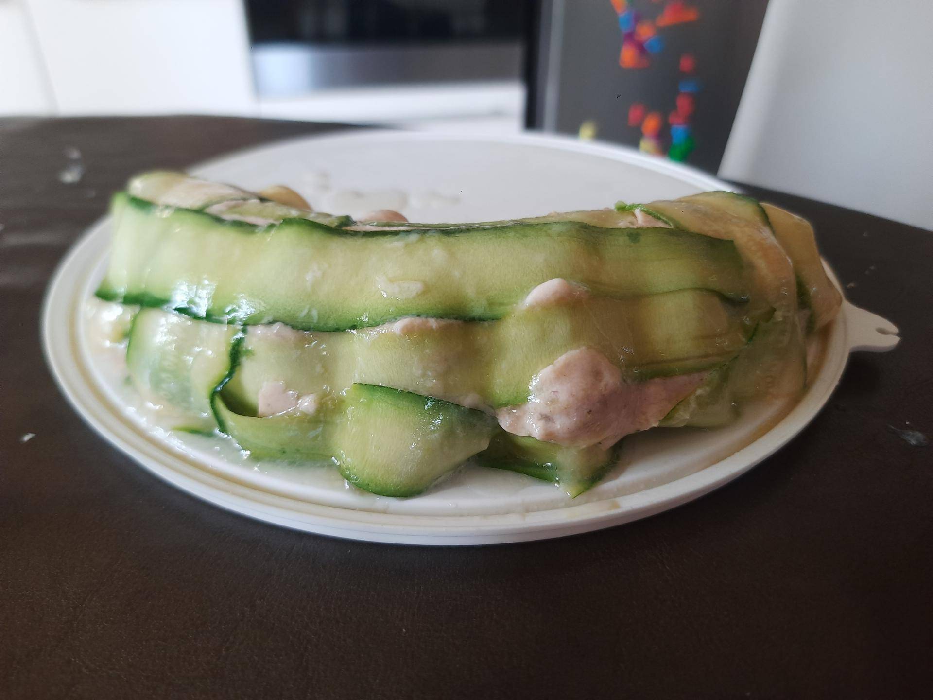 Charlotte courgettes thon - Recette Companion XL | Moulinex