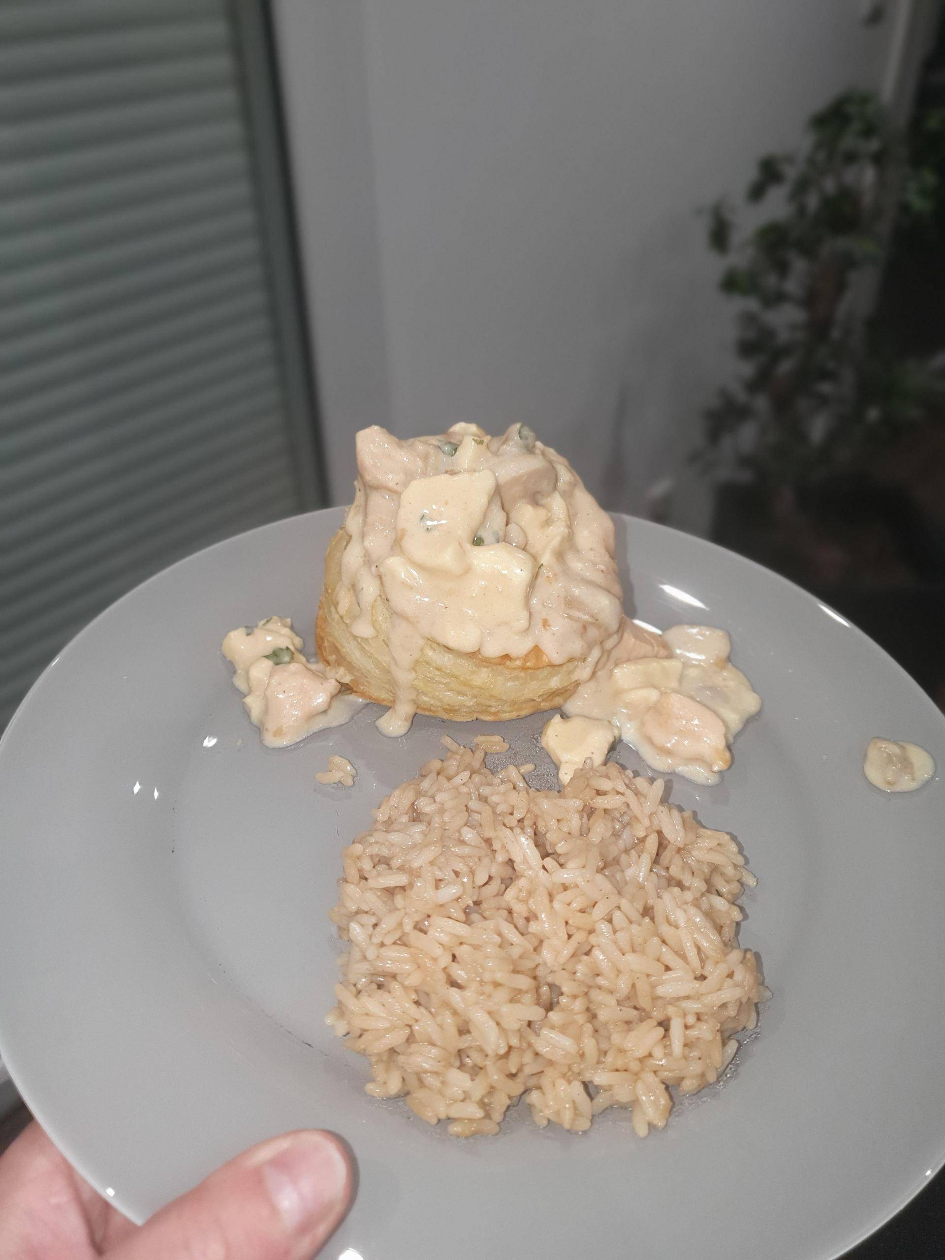 Bouchée à la reine au poulet - Recette Cookeo | Moulinex