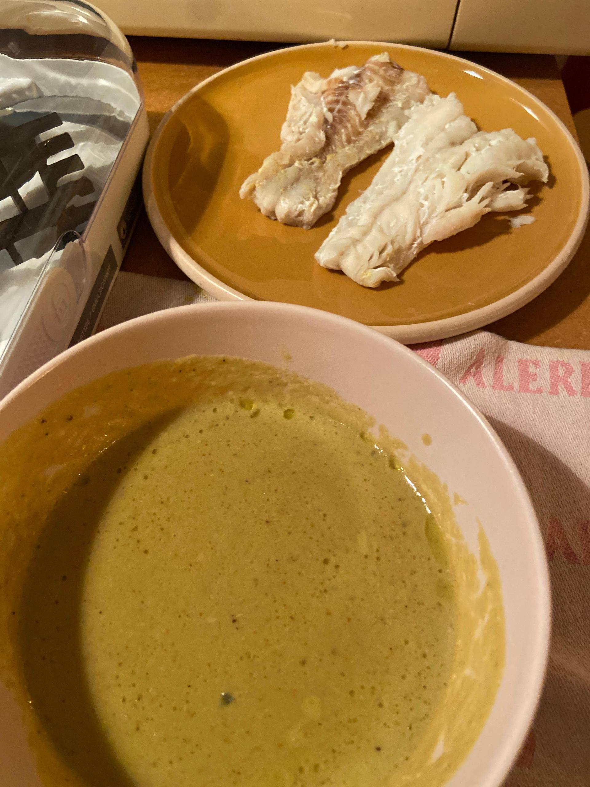 Filet de cabillaud au curry - Recette Companion Connect XL | Moulinex
