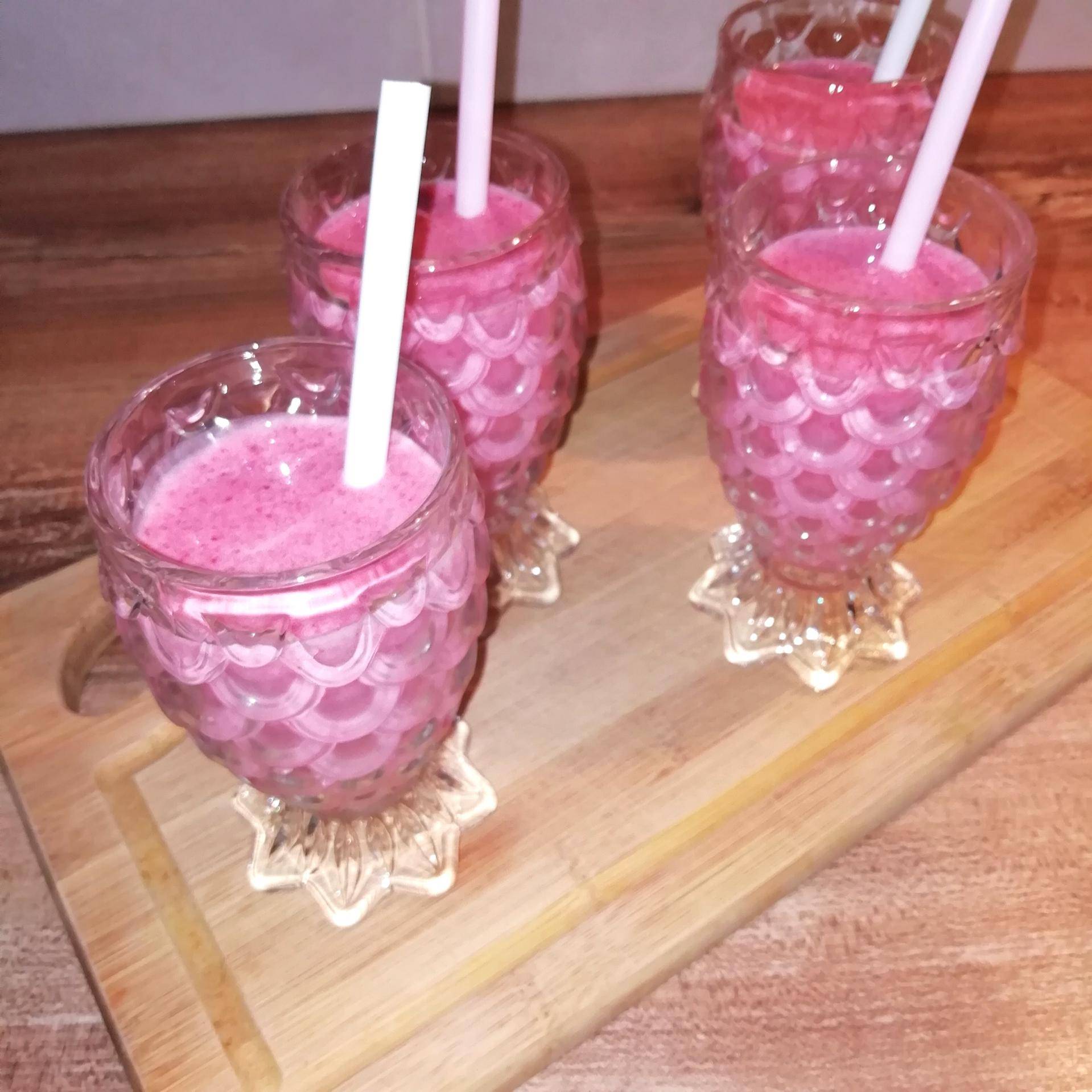 Milk-shake fraises & banane - Recette Companion Connect XL | Moulinex