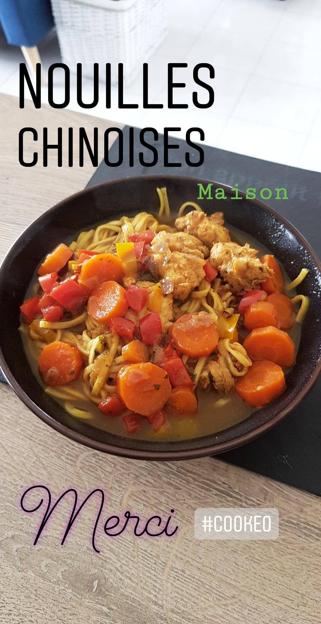 Nouilles Chinoises Poulet - Recette Cookeo | Moulinex