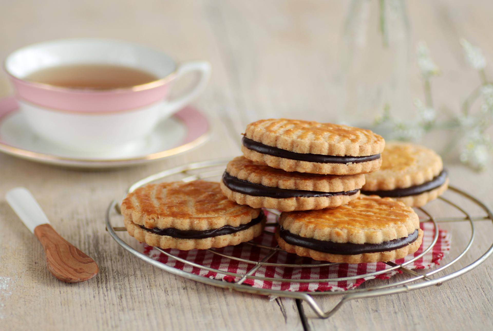 Biscuits irrésistibles fourrés au chocolat - Recette Companion Connect XL | Moulinex