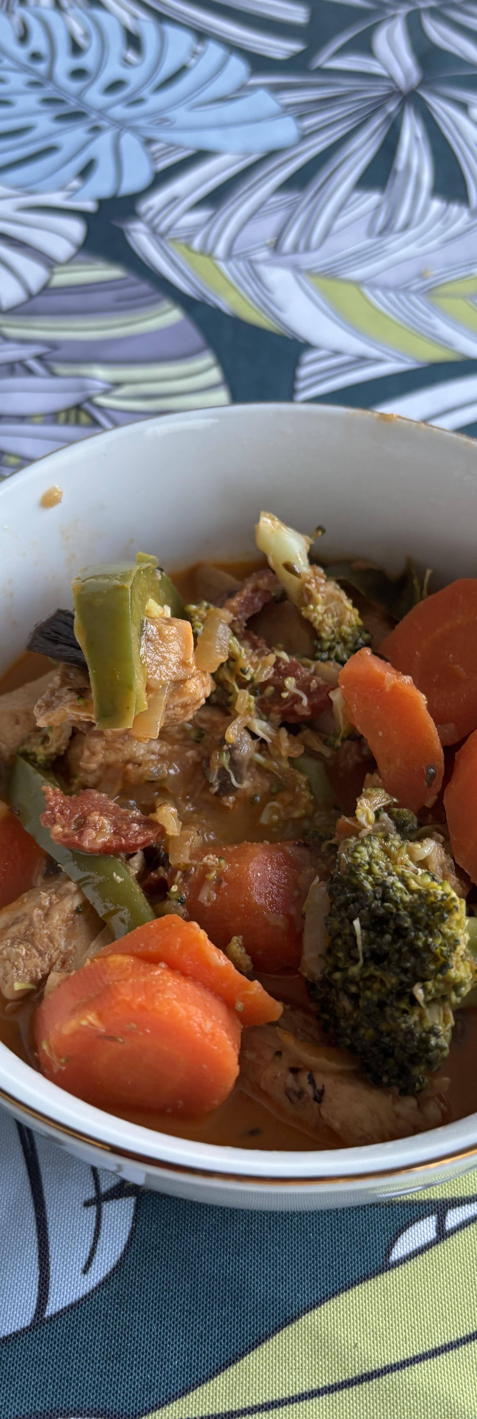 Poulet Tex Mex aux légumes - Recette Cookeo 9in1 | Moulinex