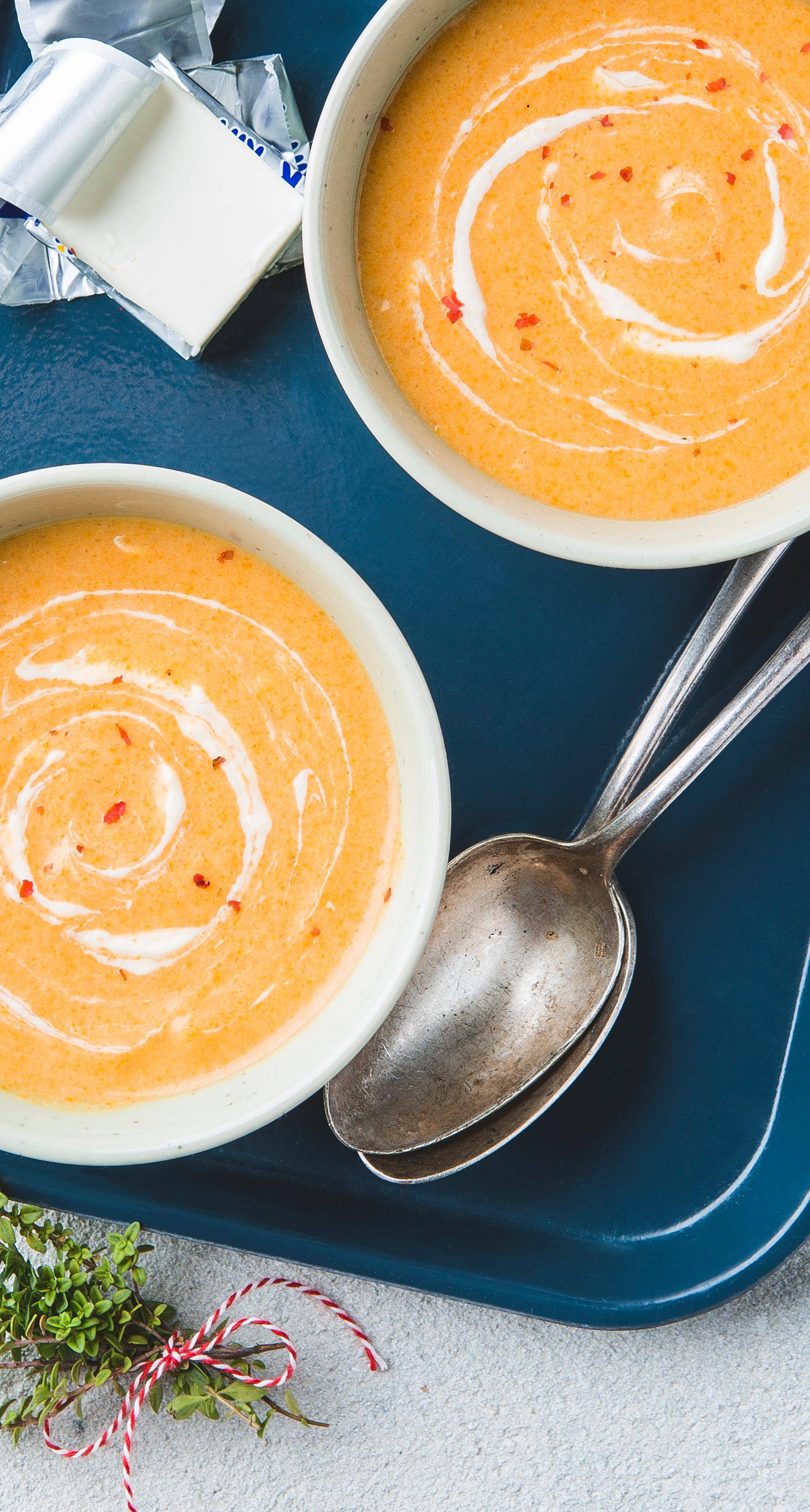 Crème paysanne au Kiri® - Recette Cookeo | Moulinex