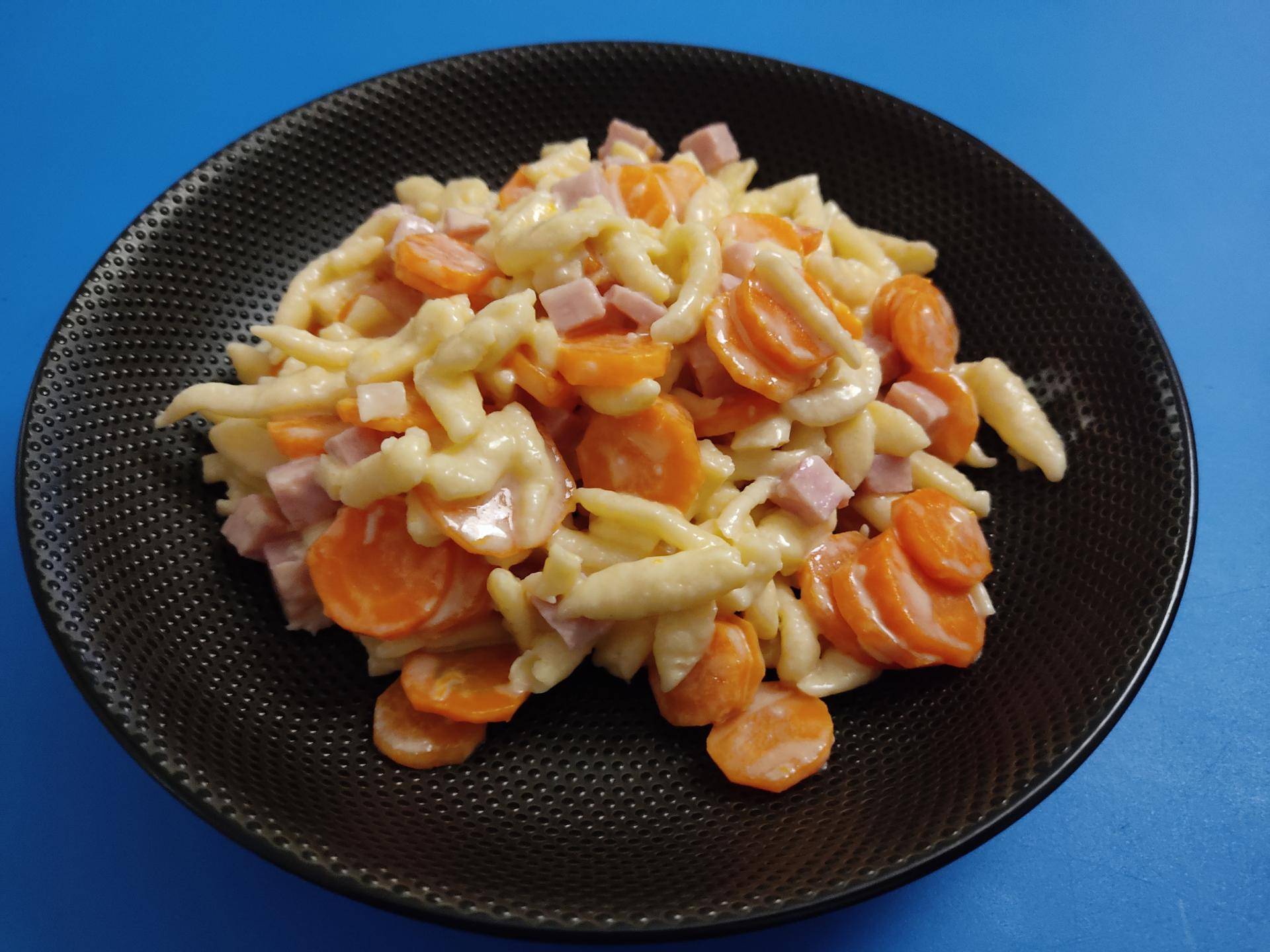 Spaetzle aux carottes - Recette Cookeo | Moulinex