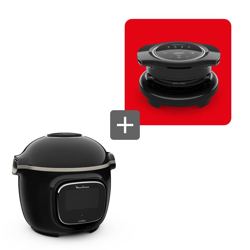 Pack Web - Cookeo Touch Wifi Noir + Extra Crisp