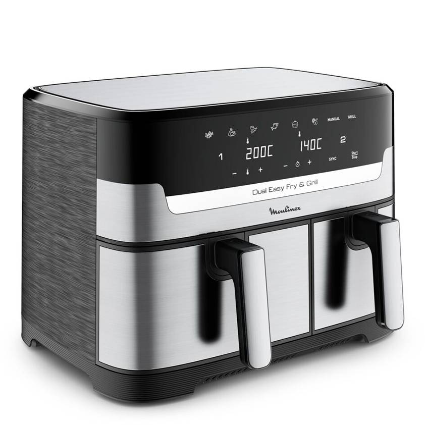 Pack Web - Air Fryer Dual Easy Fry & Grill 8,3L et ses accessoires