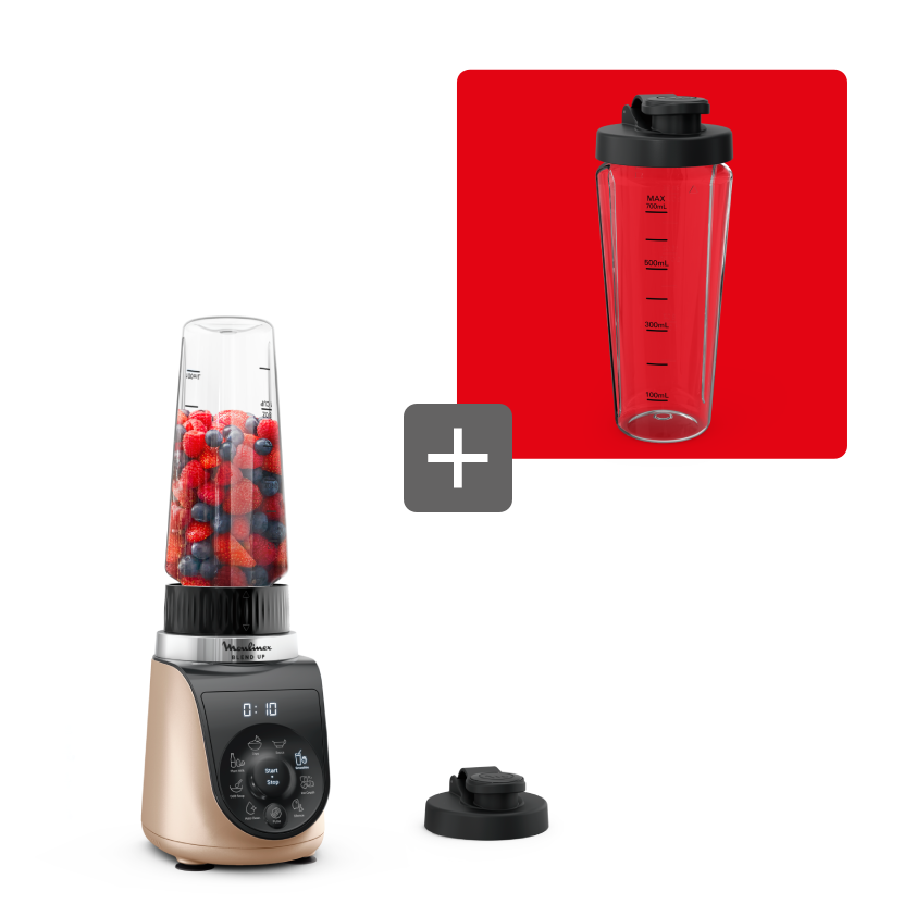 Pack Web - Blend'up et ses 2 gourdes