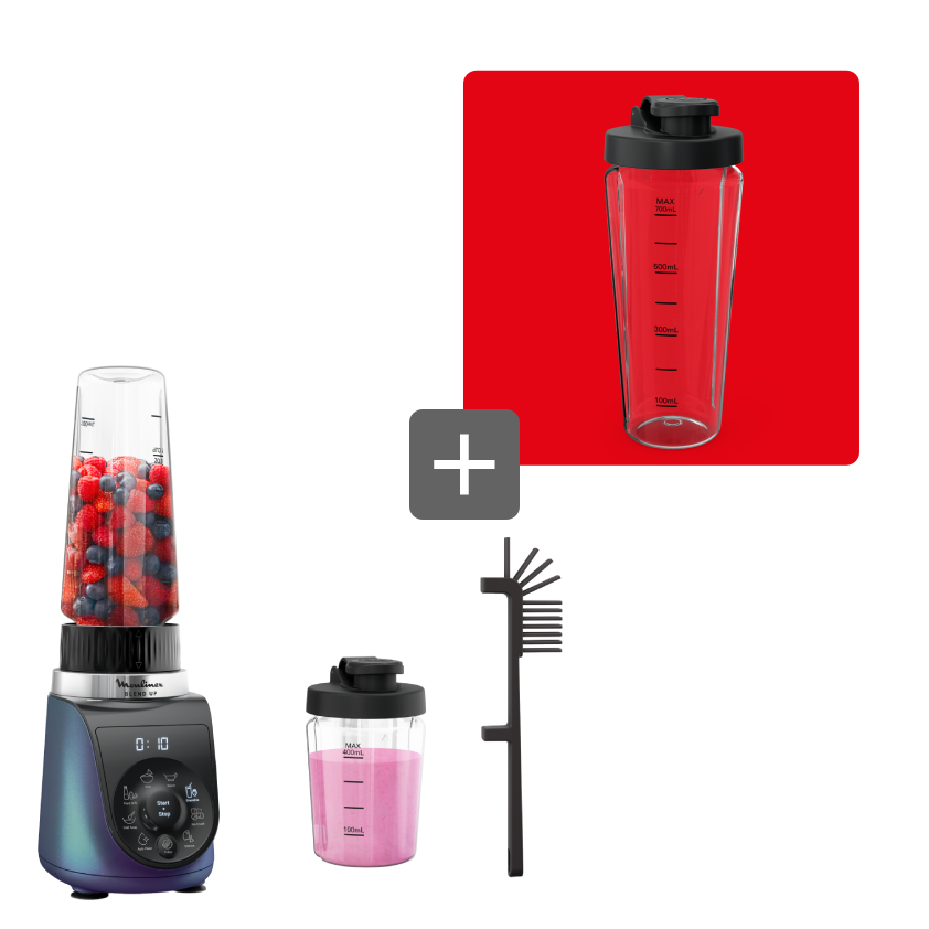 Pack Web - Blend'up et ses 3 gourdes