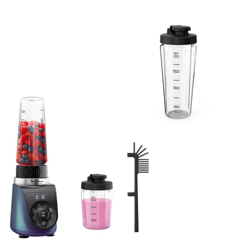 Pack Web - Blend'up et ses 3 gourdes