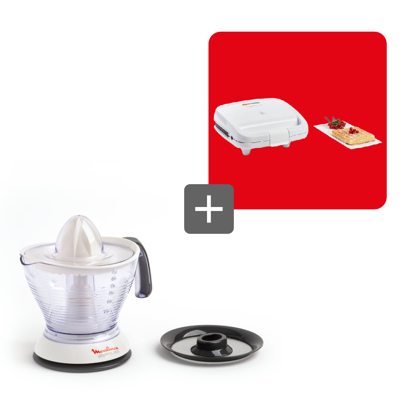 Pack Web - Brunch Presse-Agrumes & Gauffrier
