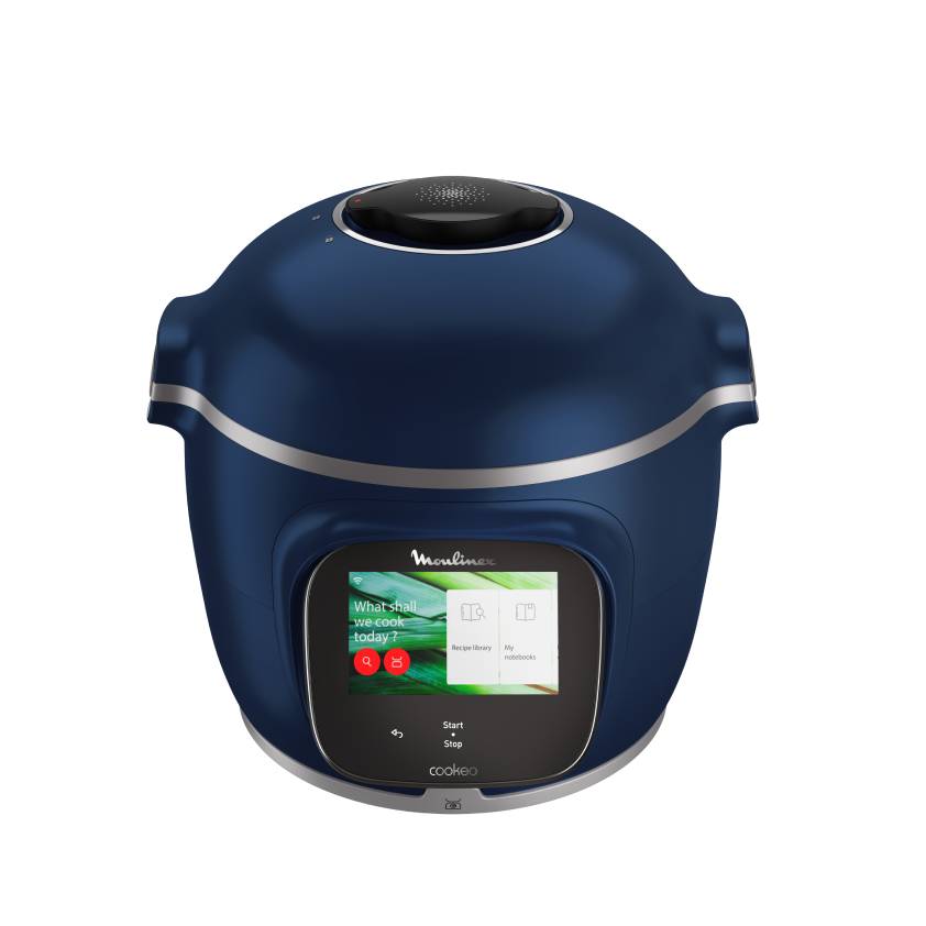 Pack Web - Cookeo Touch Pro Bleu + Extra Crisp