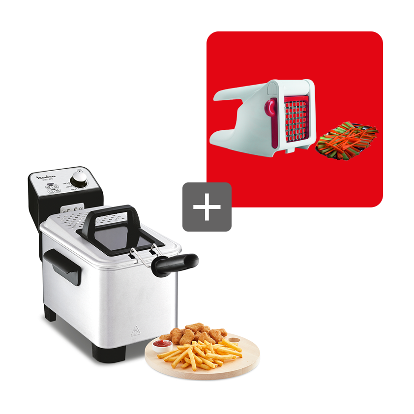 Pack Web - Friteuse Easy Pro et coupe-frites