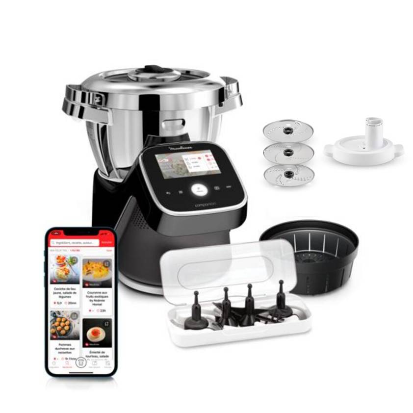 Pack Web - I Companion Touch Pro Edition Noire + Cuiseur vapeur