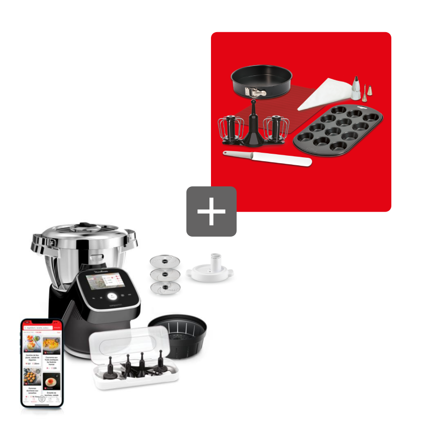 Pack Web - I Companion Touch Pro Edition Noire + Kit Parisserie