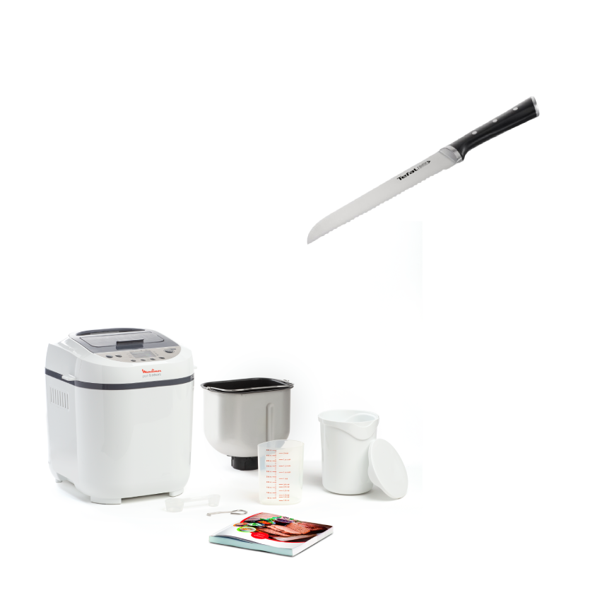 Pack Web - Machine à pain Tresors et son couteau à pain 20cm