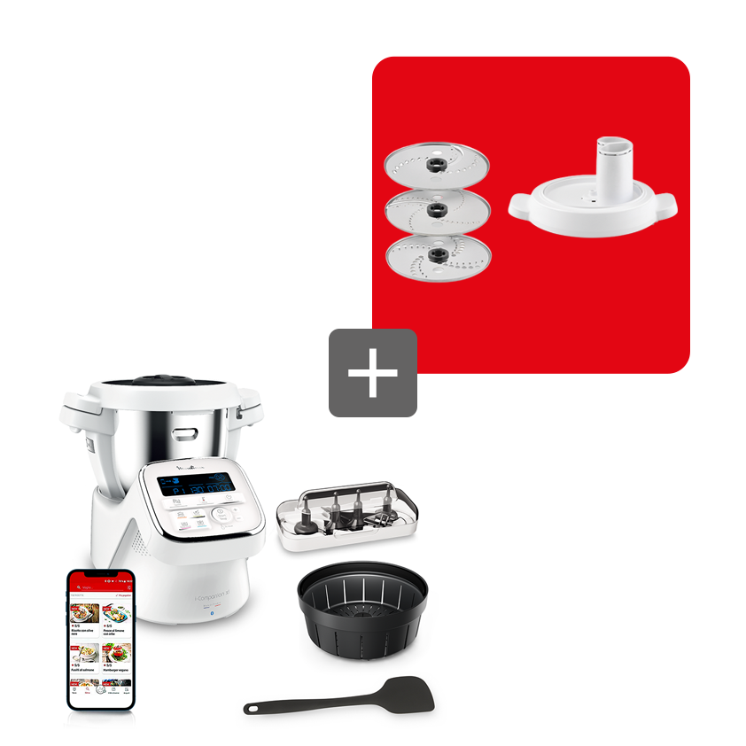 Pack Web - I Companion Blanc + Découpe légumes
