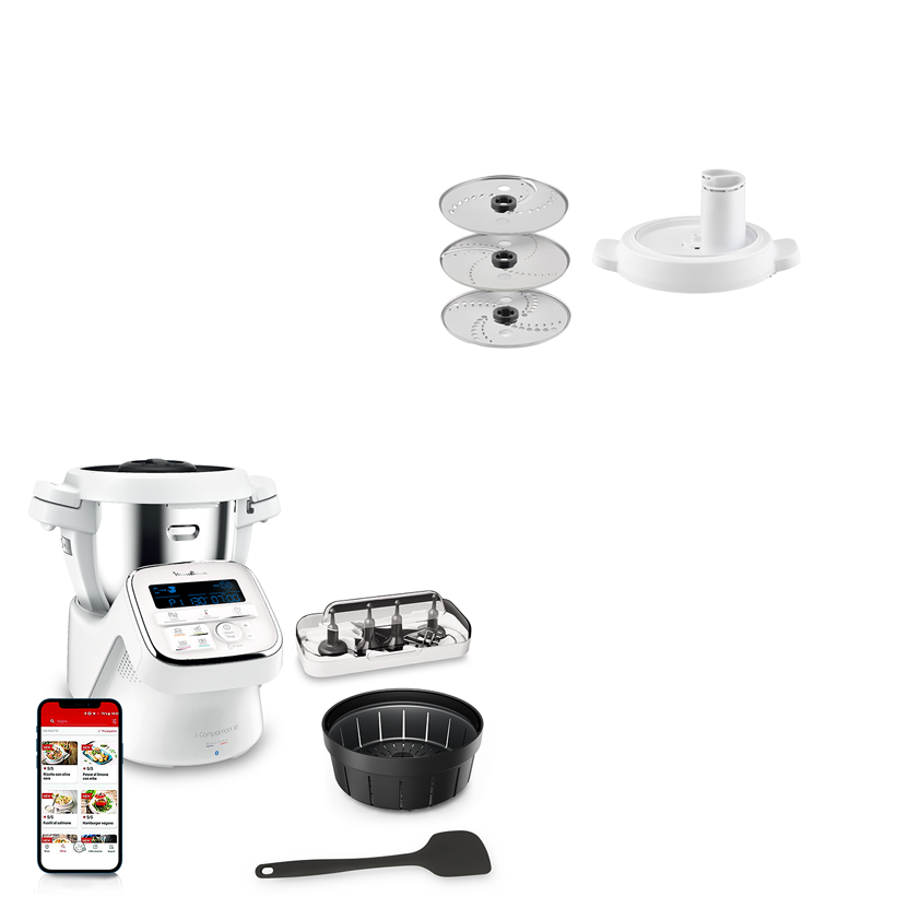 Pack Web - I Companion Blanc + Découpe légumes