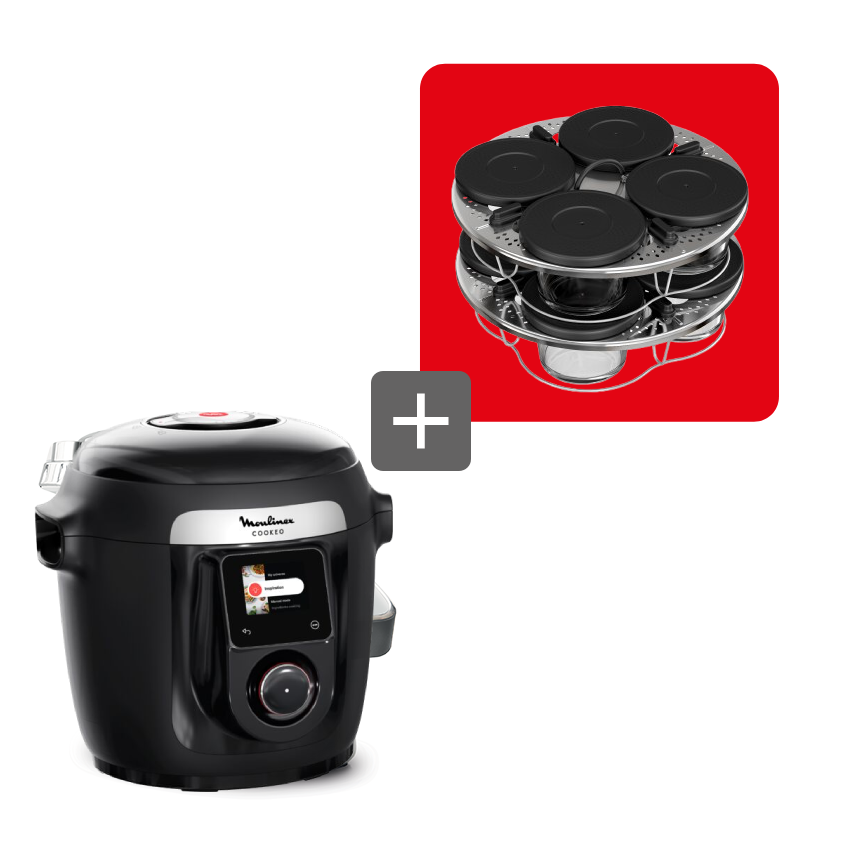 Pack Web - Cookeo et ses 8 verrines superposables