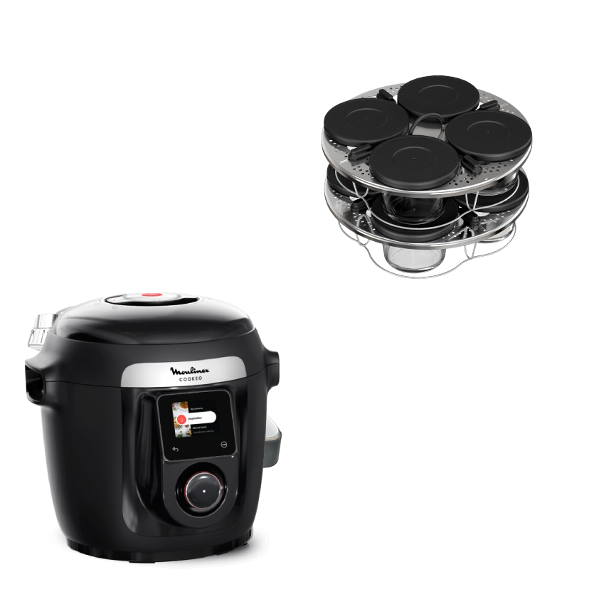 Pack Web - Cookeo et ses 8 verrines superposables