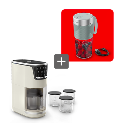 Pack Web -Machine à glace Dolci et Blender portable LightMix