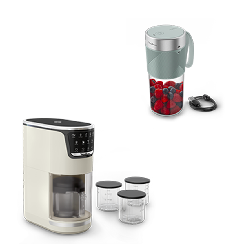 Pack Web -Machine à glace Dolci et Blender portable LightMix
